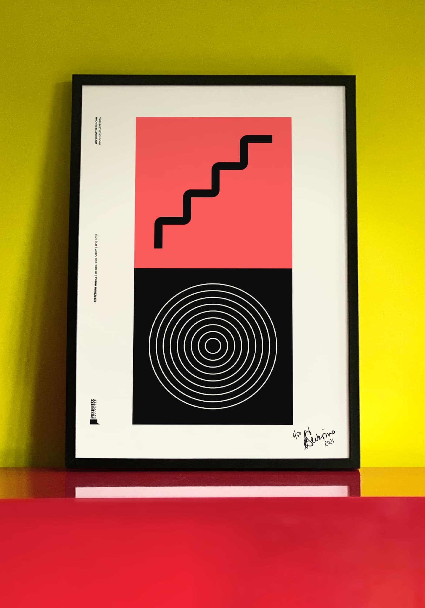 Posteress Giclée print packaging